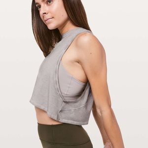 Lululemon Muscle Love Crop Tank *Fade
Washed French Clay
